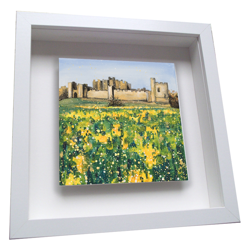 Alnwick Castle- Framed Tile